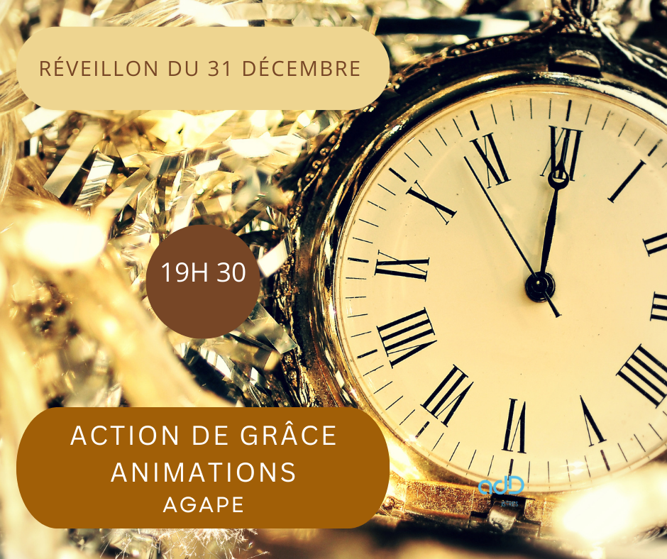 Réveillon 31 décembre à 19h30